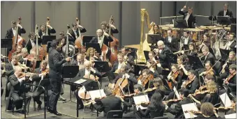  ?? (Photos Alain Hanel - Printemps des arts) ?? Le grand Orchestre National de France s’est produit pour la première fois en Principaut­é.