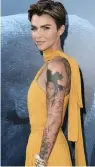  ?? — AP ?? Ruby Rose attends the premiere of The Meg in Los Angeles on Monday.