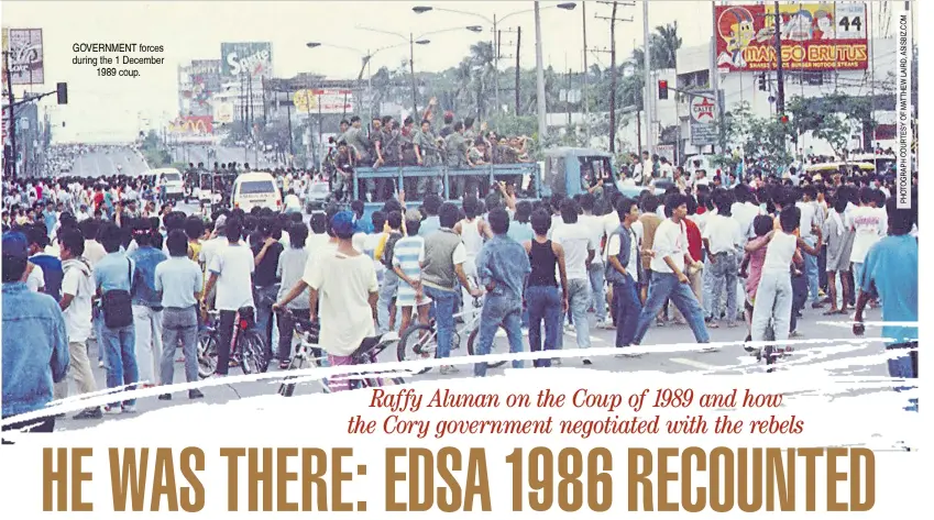  ?? ?? government forces during the 1 december 1989 coup.