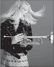  ??  ?? is on the 2017-2018 season schedule at Fayettevil­le’s Walton Arts Center. Trumpeter Bria Skonberg