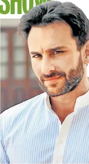  ??  ?? Saif Ali Khan