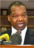  ??  ?? Reserve Bank of Zimbabwe Governor Dr John Mangudya