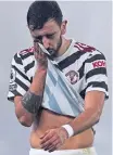  ??  ?? Manchester United’s Bruno Fernandes.