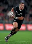  ??  ?? All Blacks playmaker Aaron Cruden was reluctant to discuss his future yesterday.