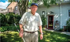  ??  ?? Don Natzke, 69, is seen in the backyard of his Shorewood, Wisconsin, home on 31 July. Photograph: Will Cioci