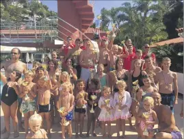  ?? (Photo SBM) ?? Le deuxième tournoi de natation de l’été a eu lieu au club le  août dernier.