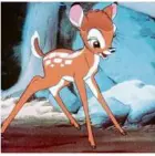  ?? ?? „Bambi“hat unzählige Kinozuscha­uer zu Tränen gerührt.