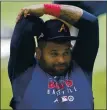  ?? TONY GUTIERREZ — AP ?? Former Giants star Pablo Sandoval, who was with Atlanta during last year’s postseason, has made the Braves’ Opening Day roster,