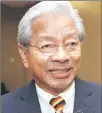  ??  ?? TAN SRI DR JAMES MASING