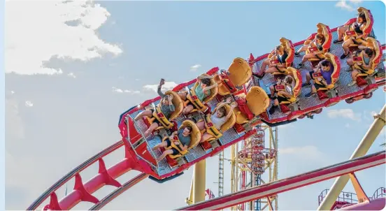  ?? ?? HOLLYWOOD RIP RIDE ROCKIT, UNIVERSAL STUDIOS FLORIDA • SHUTTERSTO­CK/CRAIG RUSSELL