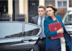  ??  ?? On assignment: Richard Madden and Keeley Hawes in ‘Bodyguard’