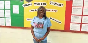  ?? MICAH WALKER ?? Danella Hicks, 57, of Blacklick, is the founder of All THAT, which stands for Teens Hopeful About Tomorrow. The group mentors Columbus-area teens in academics, career planning and life skills.