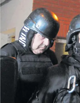  ??  ?? El “Mono”. Claudio Minnicelli fue detenido el domingo en Chapadmala­l.