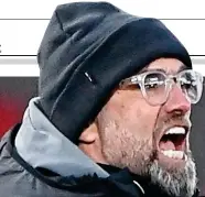  ?? PICTURE: EPA ?? No words: Klopp attempts to get his point across at Anfield