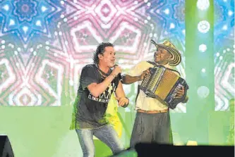  ?? A. PARTICULAR ?? El cantautor colombiano Carlos Vives se caracteriz­a por hacer diferentes obras solidarias.