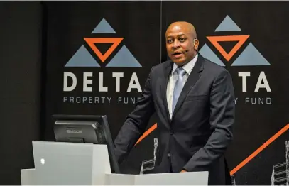  ?? Picture: Supplied ?? IN DENIAL. Delta Property Fund’s founder and former CEO Sandile Nomvete.