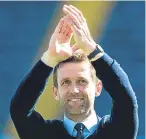  ??  ?? Another win for boss Neil McCann.