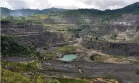  ?? Photograph: Ilya Gridneff/AAP ?? The Panguna mine was the catalyst for a decade-long civil war on Bougainvil­le, a now autonomous region of Papua New Guinea.