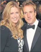  ??  ?? Ben Fogle, far left, on the 2000 TV series and with wife Marina