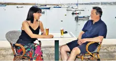  ??  ?? Polls apart: Samantha Cameron said her marriage to the former PM hit a rocky patch