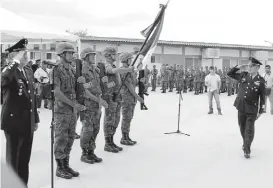  ?? MIGUEL GONZÁLEZ ?? Nuevo comandante del Mando Especial busca brindar seguridad.