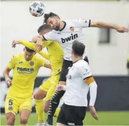  ??  ?? El Villarreal B luchó hasta el final con la intenci´ón de sumar los tres puntos.