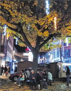  ?? ?? One of the trees in St George’s Street facing the chop