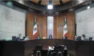  ??  ?? Resolución. Será en las salas de la Ciudad de México y Toluca donde el Tribunal realizará el recuento total.