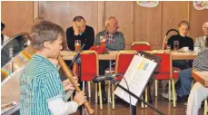  ?? FOTO: PRIVAT ?? Jüngster Musikant war der elfjährige Flötist Louis Birkenmaie­r aus Ebenweiler.