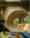  ?? PAUL WARCHOL/THE MONACELLI PRESS VIA AP ?? The inside of architect Steven Holl’s home in the Hudson Valley.