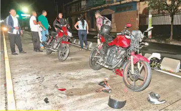  ??  ?? Atropellos. Mayoría de víctimas mortales por accidentes viales a inicios de vacación fue atropellad­a.