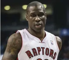  ?? DAVID COOPER/TORONTO STAR ?? Mickael Pietrus, who played with the Celtics last season, made his Raptor debut Friday night against the Suns, scoring six points in 32 minutes.