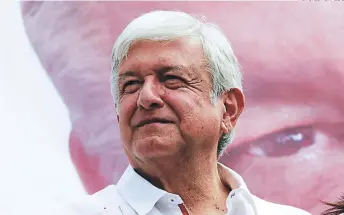  ?? FOTO: EL HERALDO ?? Andrés Manuel López Obrador, presidente electo de México, dijo que buscará tener relaciones cercanas con los gobiernos de Centroamér­ica, por lo que empezará con Guatemala.