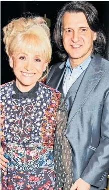  ?? Picture: DAVE BENETT/GETTY ?? Dame Barbara Windsor with husband Scott Mitchell