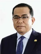  ??  ?? Mohamed Khaled: ‘ Iskandar Malaysia’s strengths are its strategic location, good infrastruc­ture and incentives for investors.’