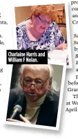  ??  ?? Charlaine Harris and William F Nolan.