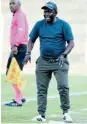  ?? Picture: PHILIP MAETA/GALLO IMAGES ?? NO EASY WAY: Chippa United co-coach Kwanele Kopo