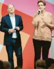  ??  ?? Olaf Scholz und Klara Geywitz.