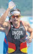  ?? FOTO: DPA ?? Auch Ex-Weltmeiste­r Daniel Unger ist wieder beim Ravensburg­er Triathlon dabei.