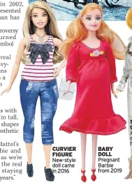  ??  ?? CURVIER FIGURE BABY DOLL SPACE GIRL