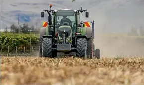  ?? JOHN COWPLAND/STUFF ?? ‘‘Access to feed is the biggest acute issue facing drought-affected farmers right now,’’ says Agricultur­e Minister Damien O’Connor.