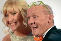  ?? GETTY IMAGES ?? Brendan O’Carroll and his wife, Jennifer Gibney.