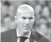  ??  ?? Zinedine Zidane