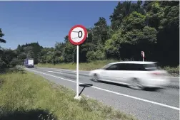  ?? MARTIN DE RUYTER/STUFF ?? Changes to 90kph speed limits on SH6 in late 2020 were only ever a trial.