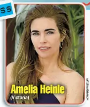  ??  ?? Amelia Heinle (Victoria)