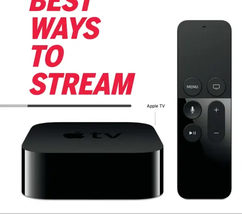  ??  ?? Apple TV