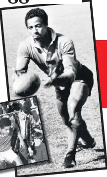  ??  ?? French wing Roger Bourgarel is one of France’s most-loved rugby players, equivalent to the Springboks’ Carel du Plessis. In 1971 he was involved in one of the most memorable clashes between the two countries, that took place at Kings Park in a...