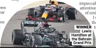  ?? ?? WINNER
Lewis Hamilton at the Bahrain Grand Prix