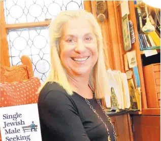  ??  ?? Author Letty Pogrebin, a co-founder of Ms. Magazine, will kick off the Jewish Book Fest with her book “Single Jewish Male Seeking Soul Mate” on Oct. 25.