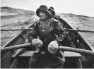  ??  ?? Nova Scotia fishermen at sea off Grand Banks. Photograph: Peter Stackpole/Getty Images/The LIFE Picture Collection Creative